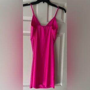 Women’s Daisy Pink Slip Dress….size large